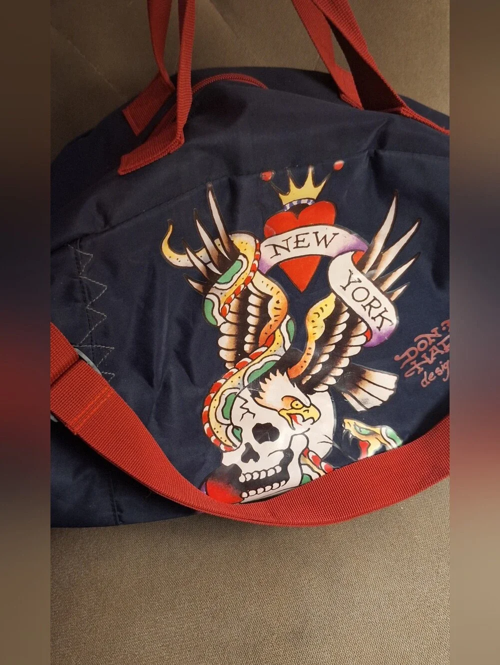 Ed Hardy bold graphic