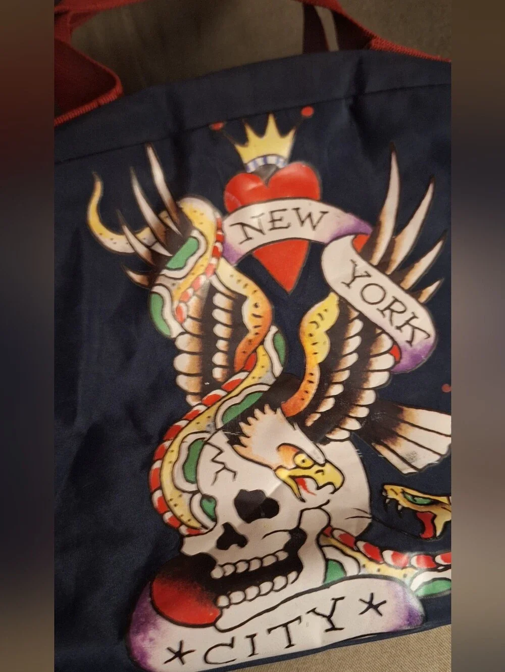 Ed Hardy bold graphic