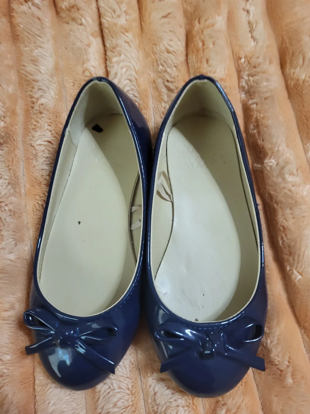 Janie and Jack shiny navy
