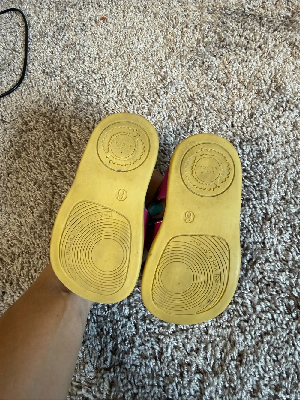 Livie & Luca bright patent