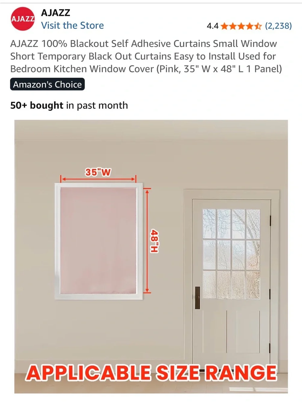 N/A pink blackout