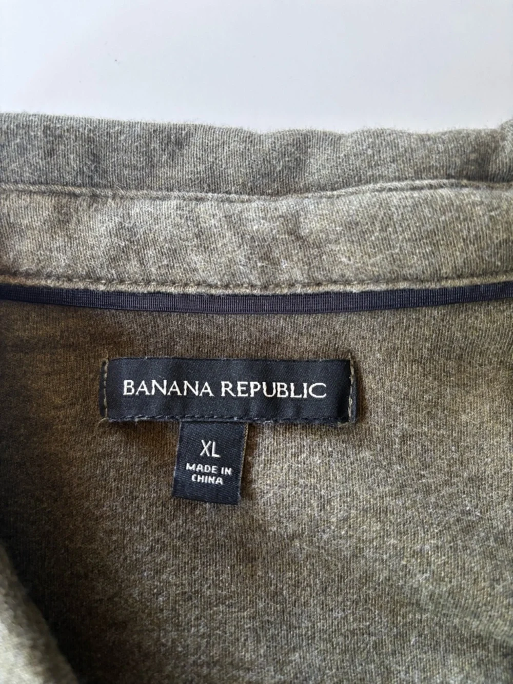 Banana Republic Men's Luxe Touch Performance Polo Green XL 100% Cotton