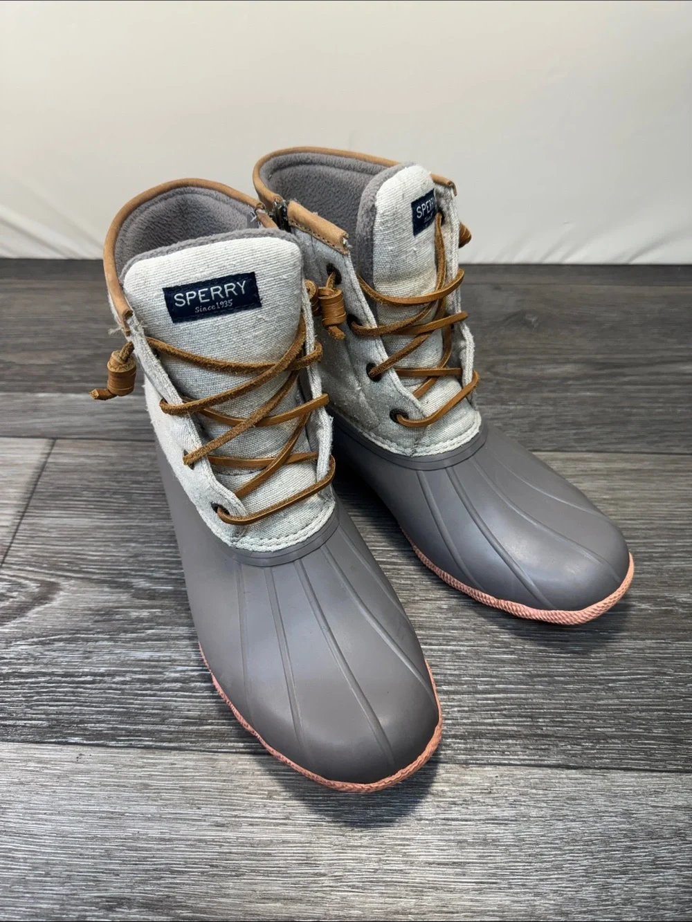 Sperry waterproof rubber