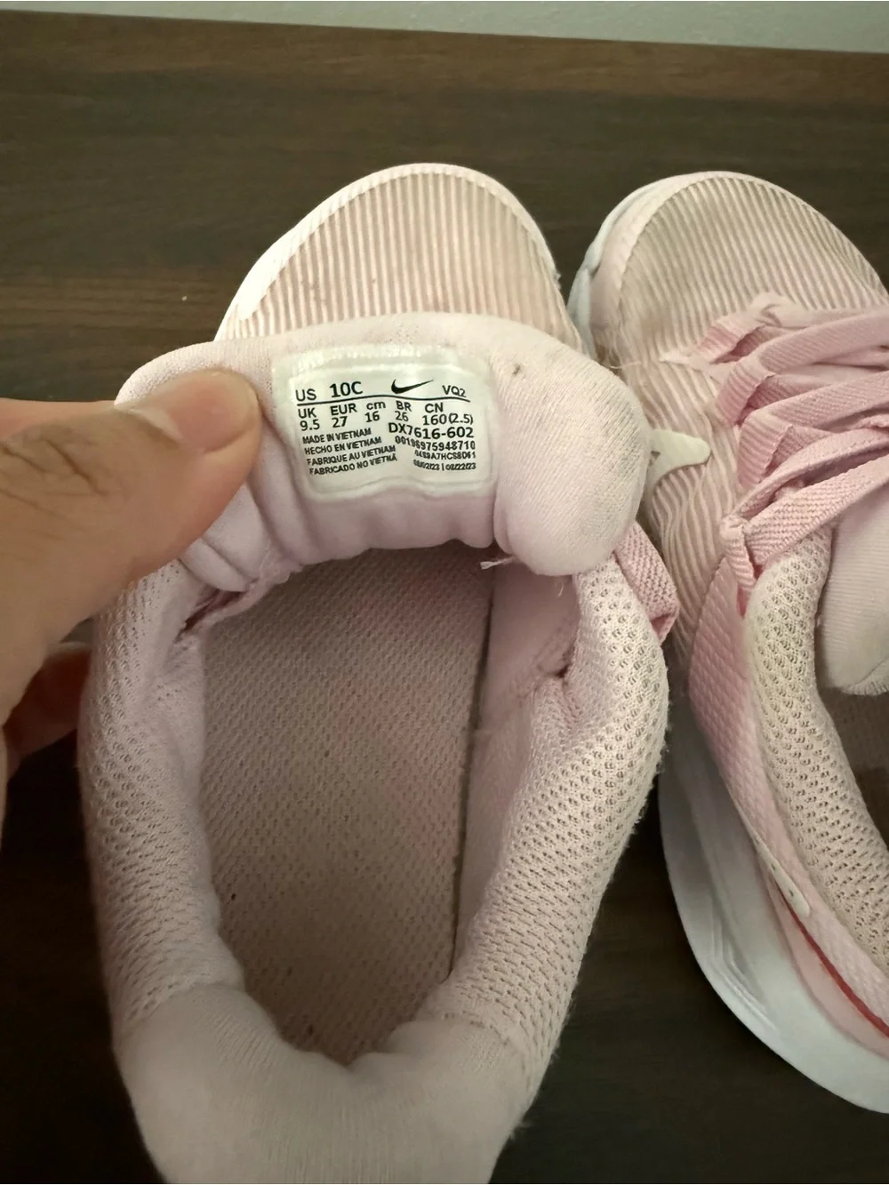 Nike Kids Pink Sneakers