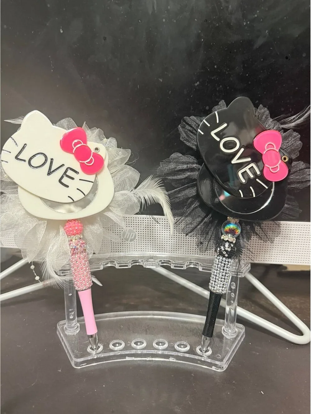 Hello kitty mirror pens
