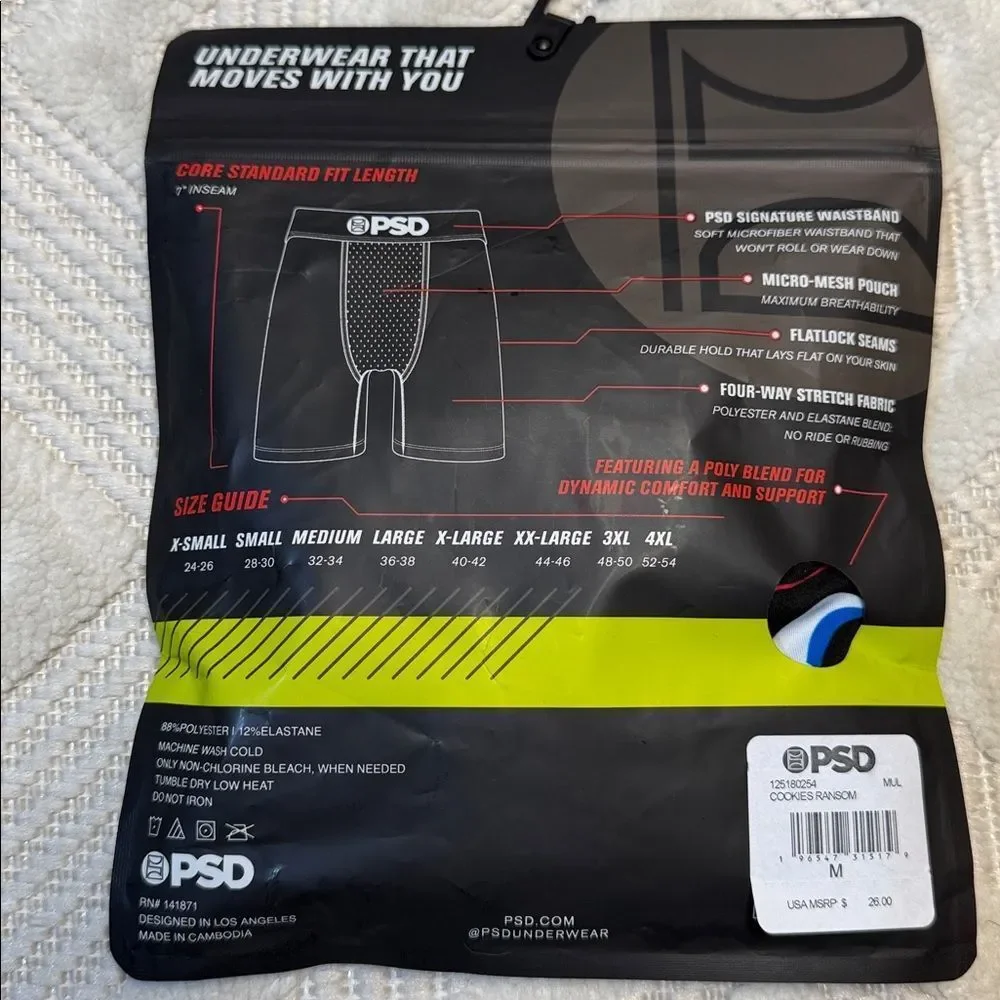 PSD brand new