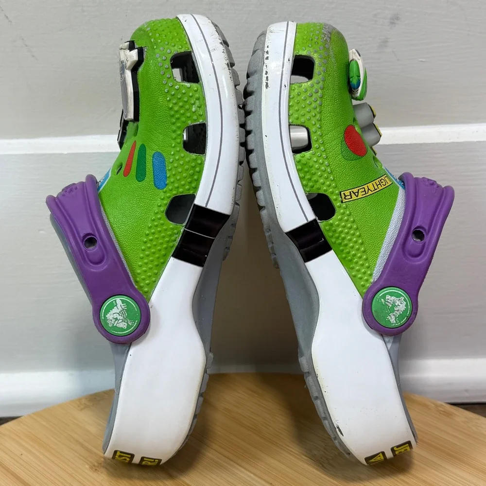 CROCS charms backyard