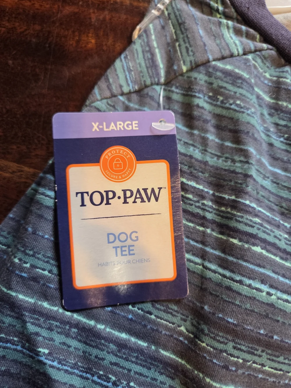 Top Paw lightweight striped
