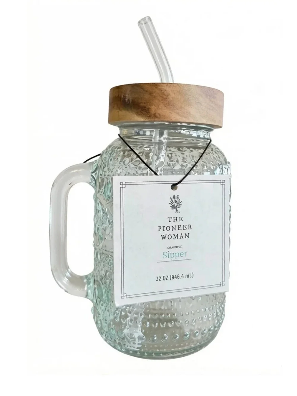The Pioneer Woman clear glass