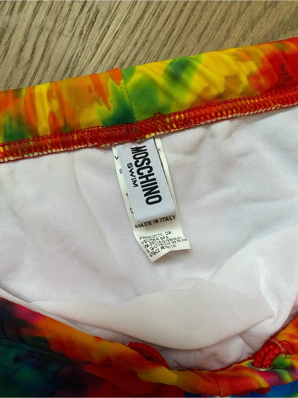 Moschino bright tie