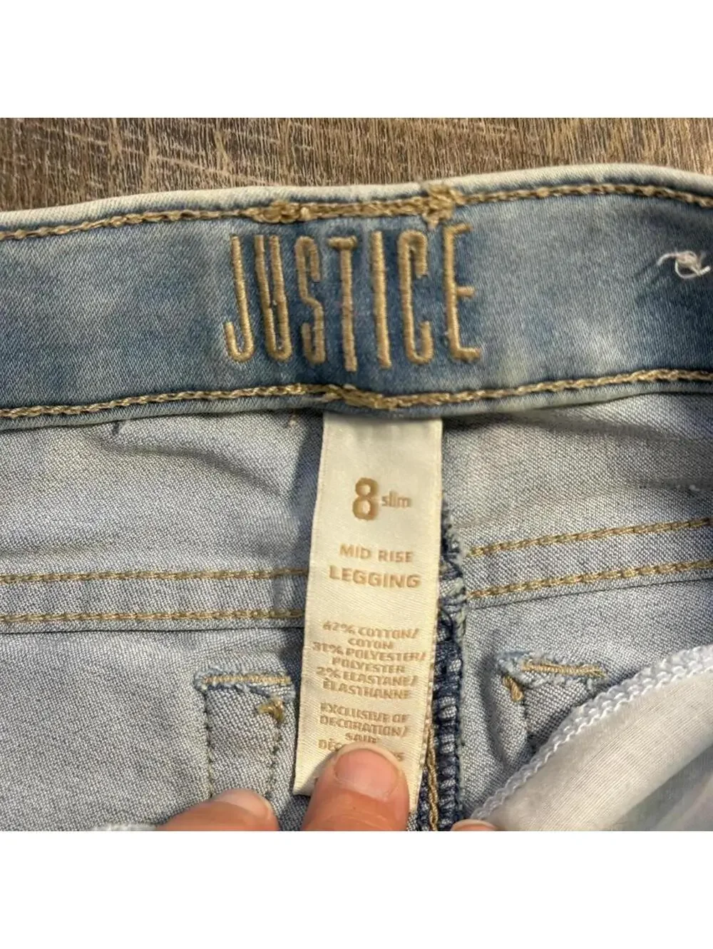 Justice denim easy