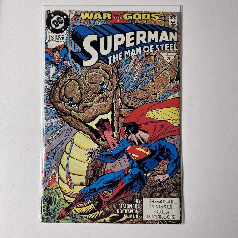 Superman Man of Steel #3 1991 