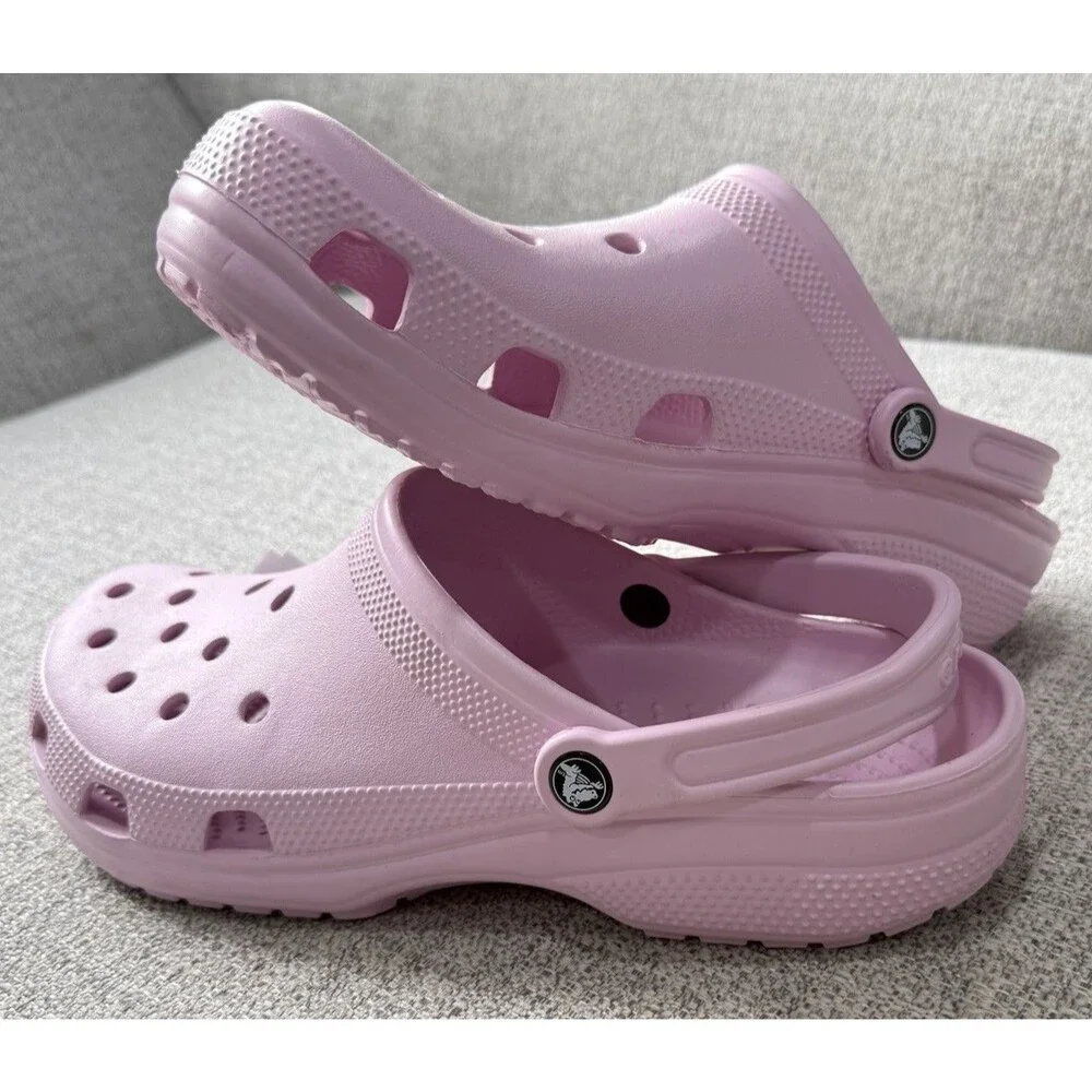 Crocs Classic Clog Sandal Ballerina Pink, Men's Size 12/W14 - 10001–6GD - NWT