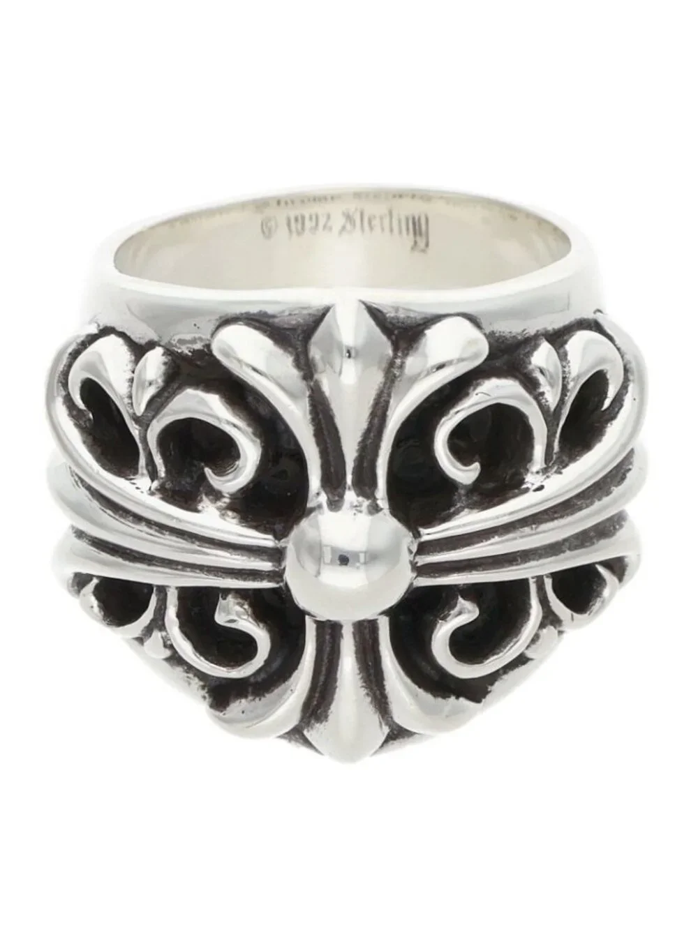 Chrome Hearts Keeper Silver Ring