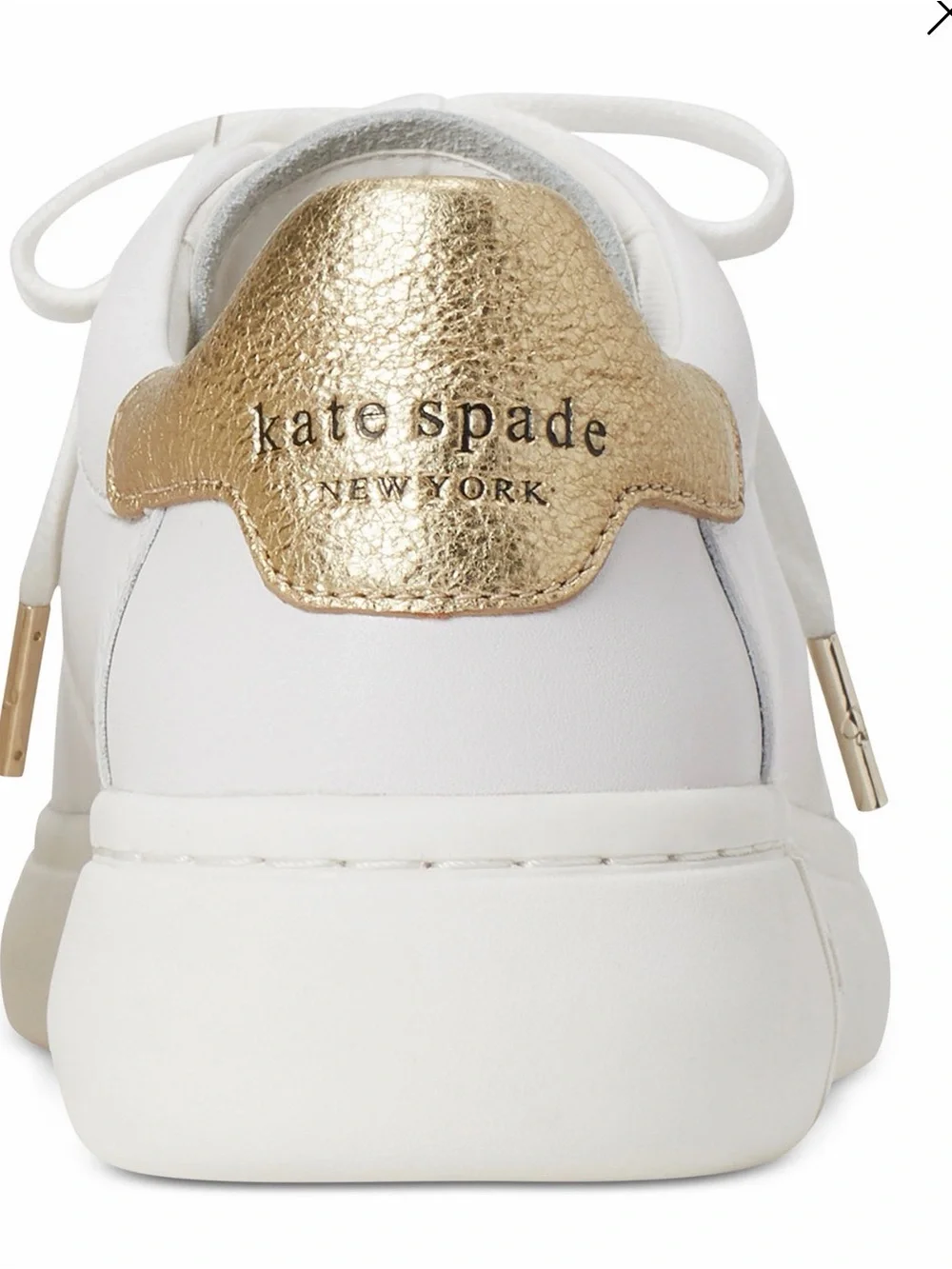 kate spade chic leather heel
