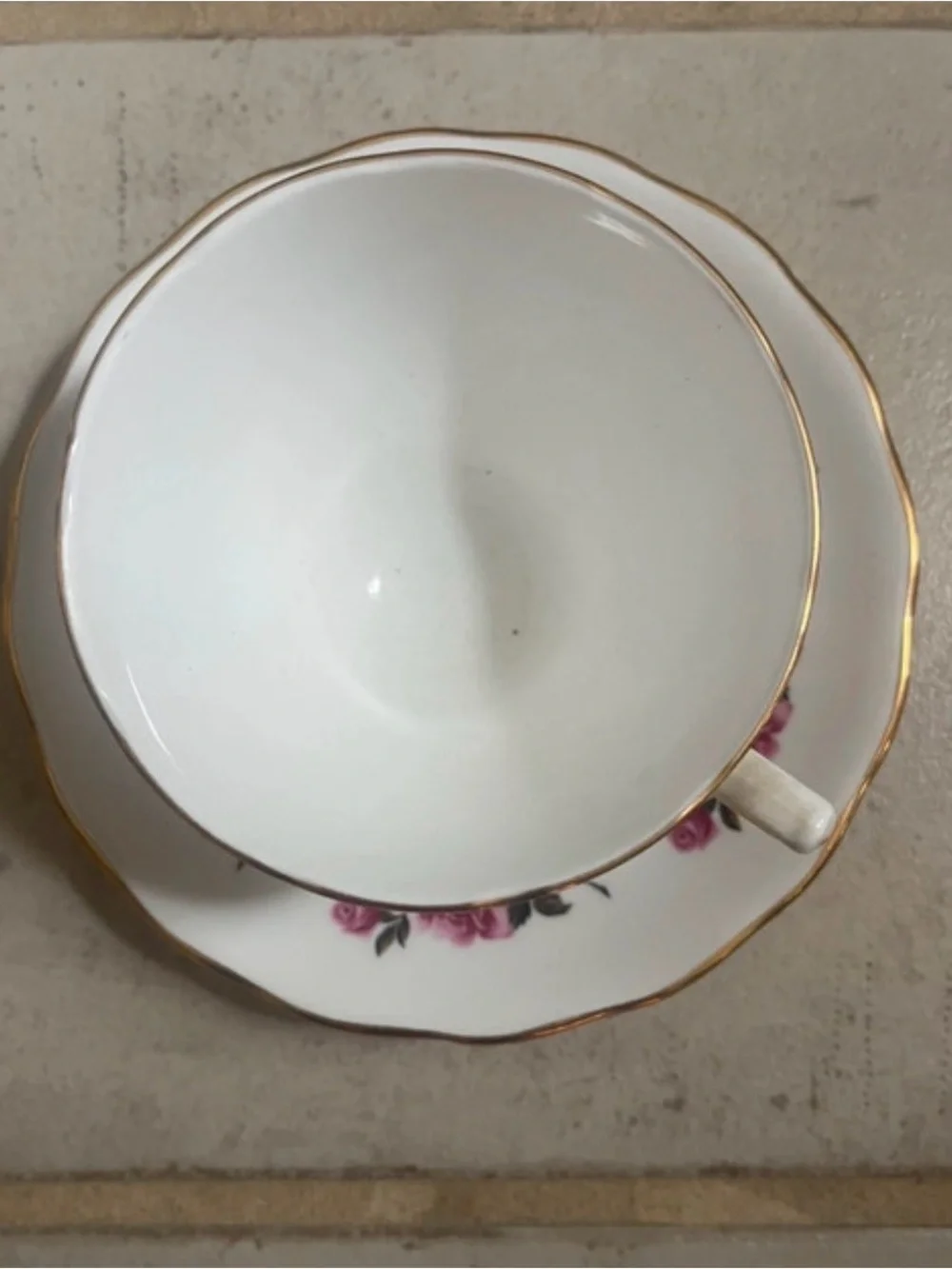 Vintage Royal Vale Bone China Teacup & Saucer – Pattern 7967