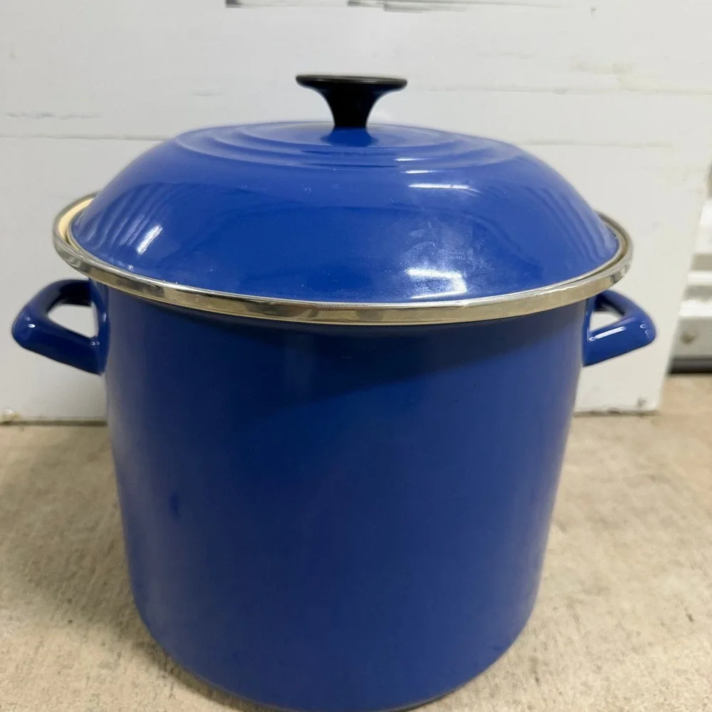 Le Creuset enamel steel