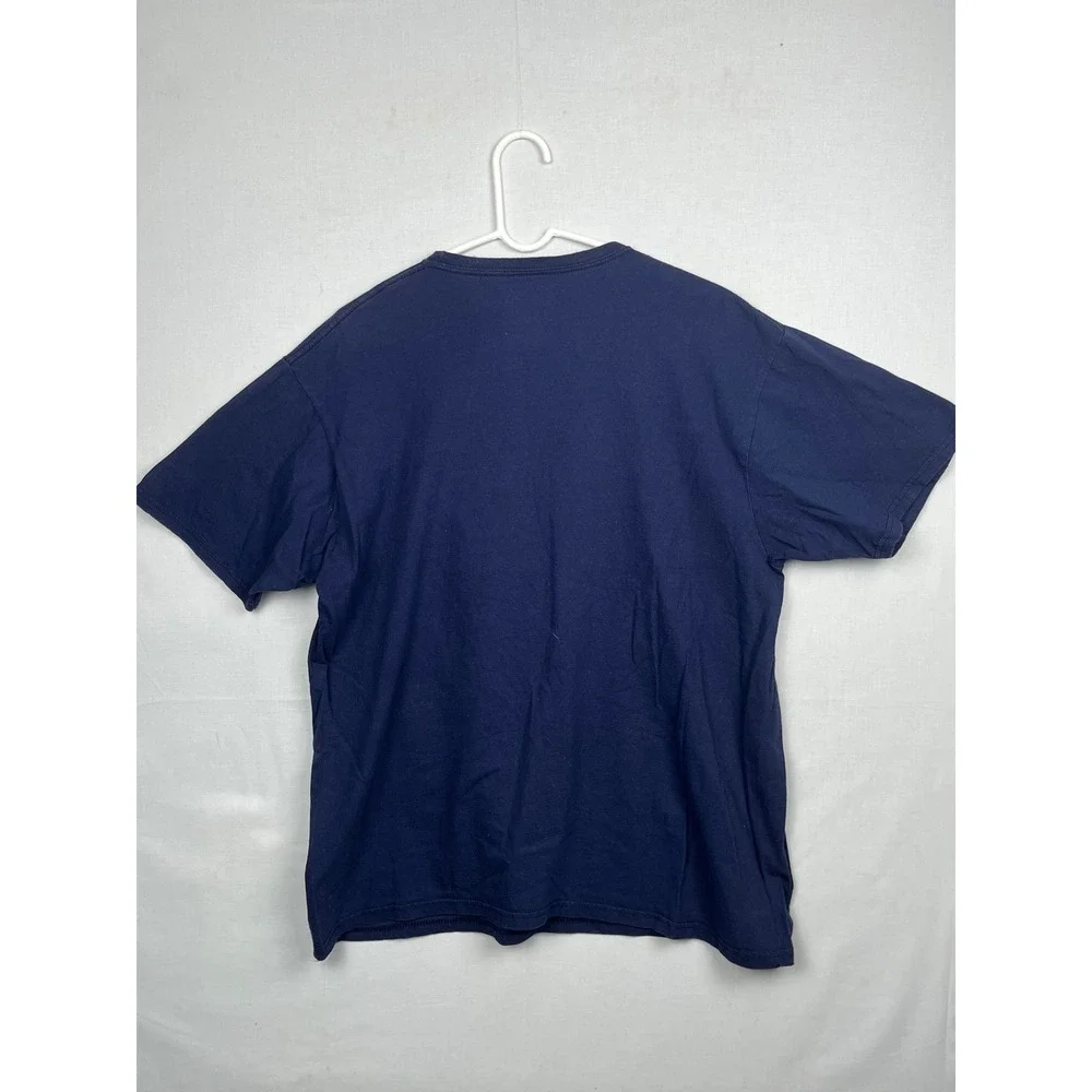 Adidas Michigan Wolverines Men's XL We Work Graphic T-Shirt Navy Blue