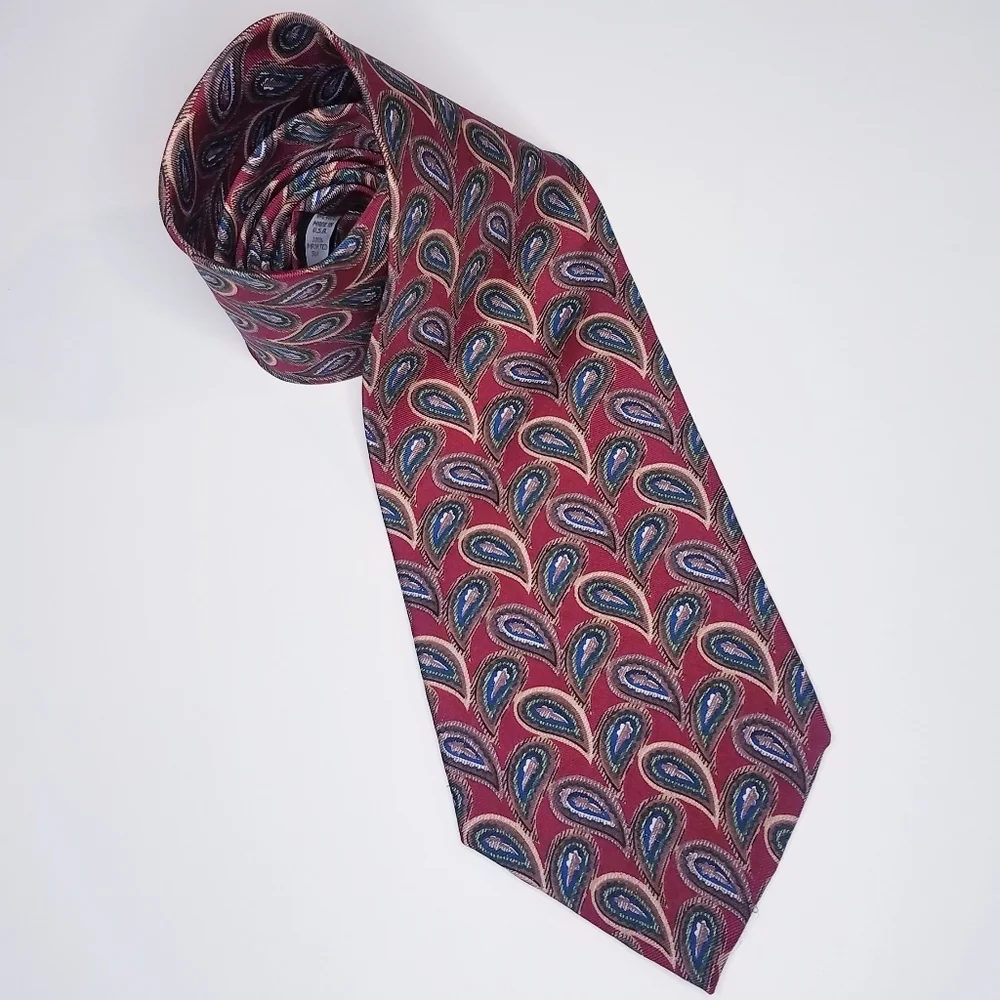Oscar de la Renta Neckwear Men's Tie Couture on Made in USA 100% silk