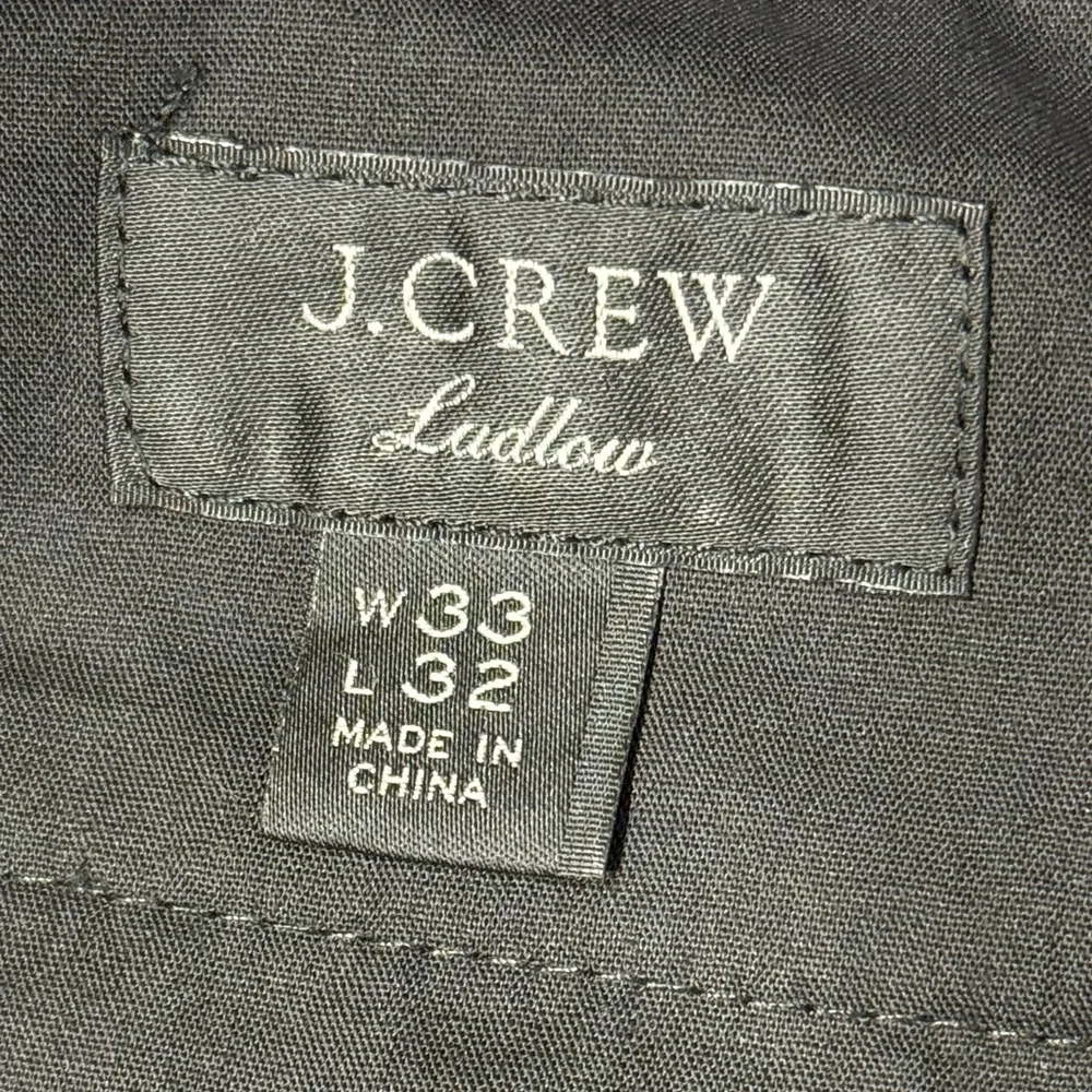 J. Crew Men's Ludlow Wool Blend Trousers