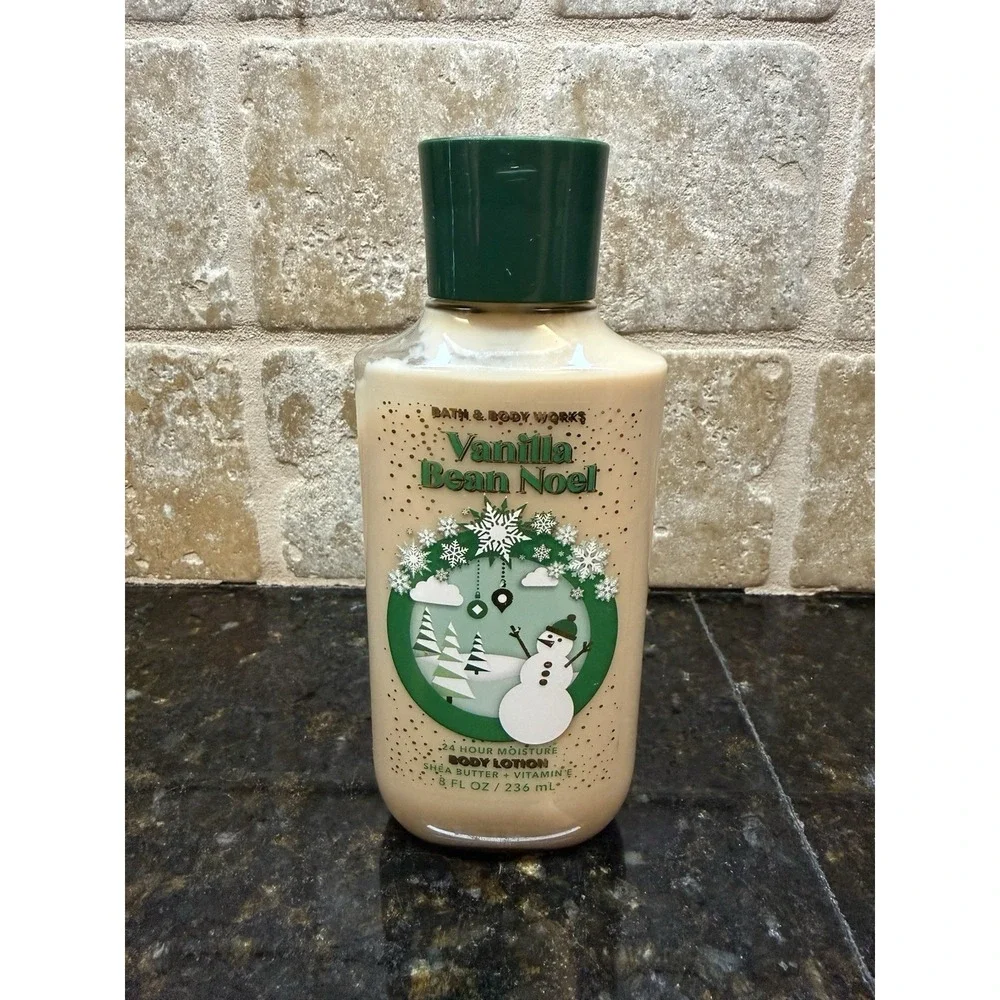Bath & Body Works Body Lotion 8 fl oz Vanilla Bean Noel