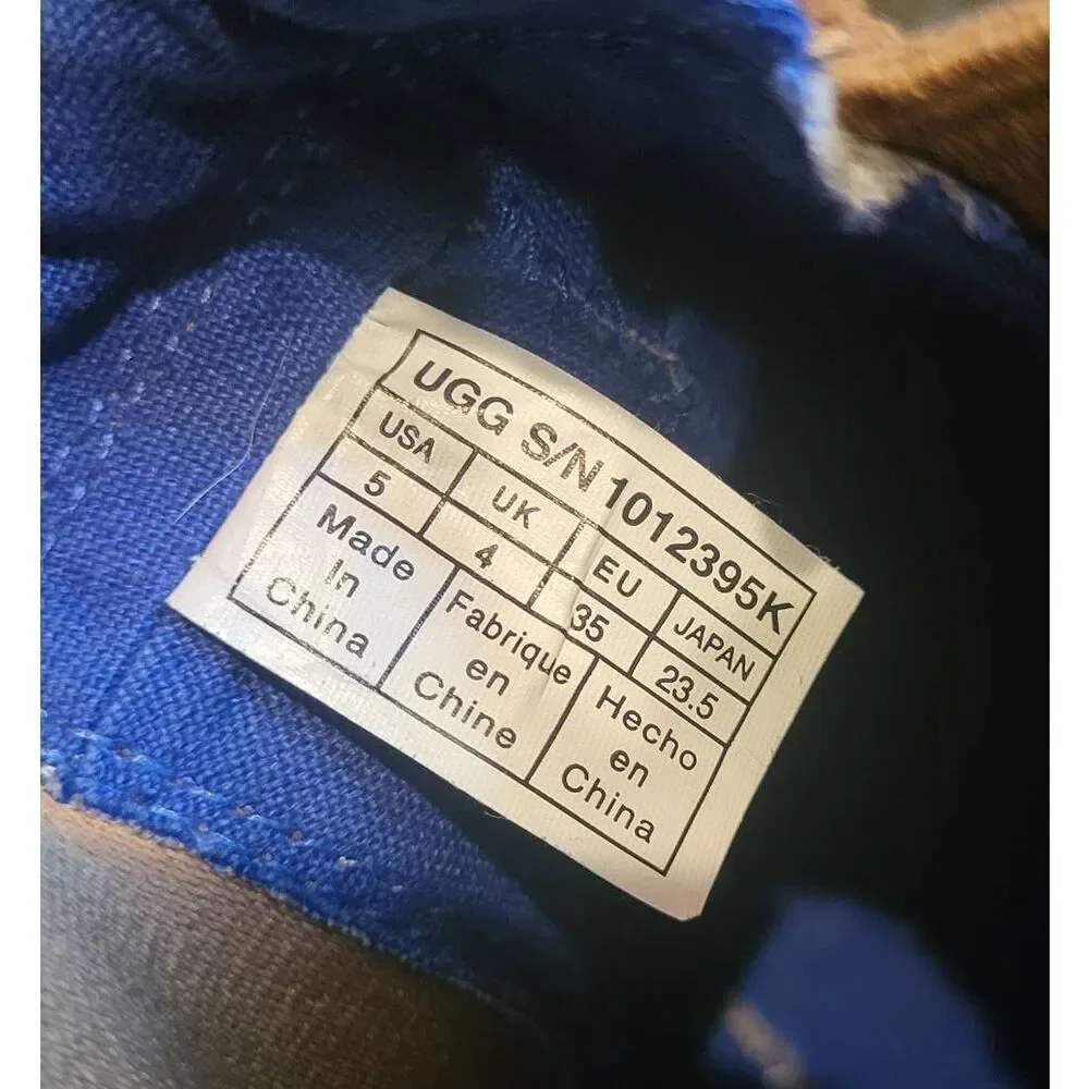 UGG off heel gently
