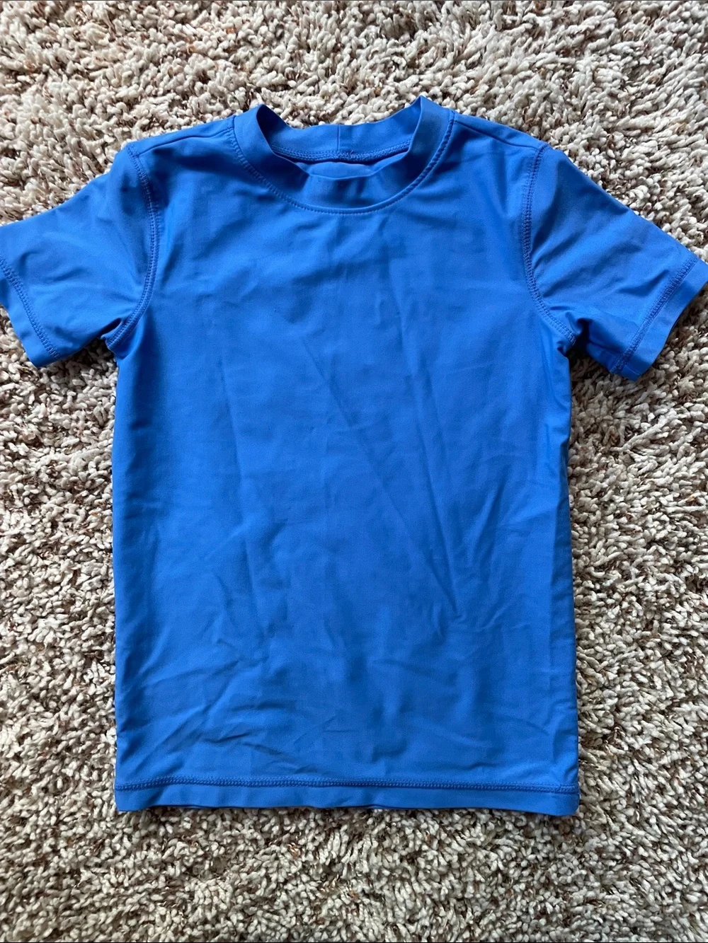 Primary Short Sleeve Swim Tee - Bright Blue