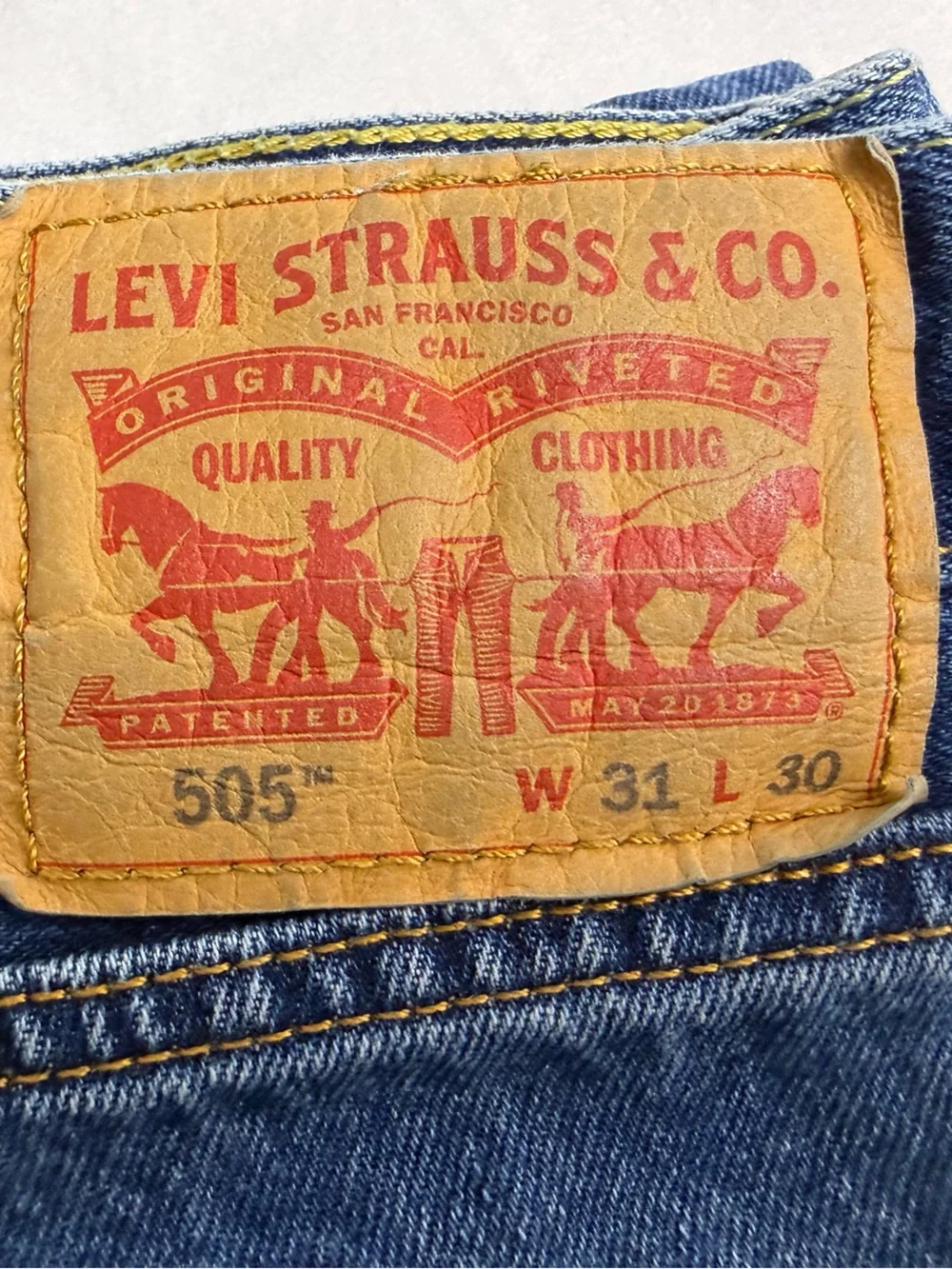 Levi's Straight Fit Blue Men's Jeans