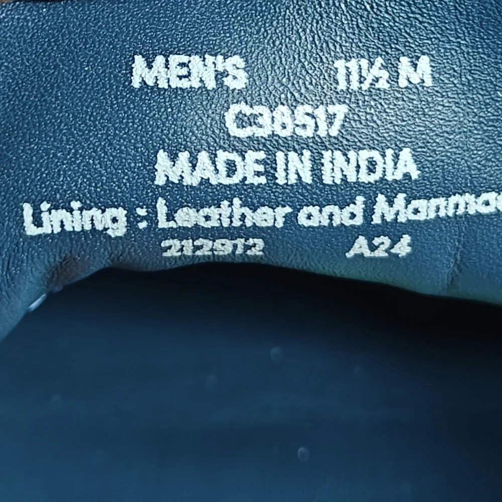 Cole Haan size nubuck