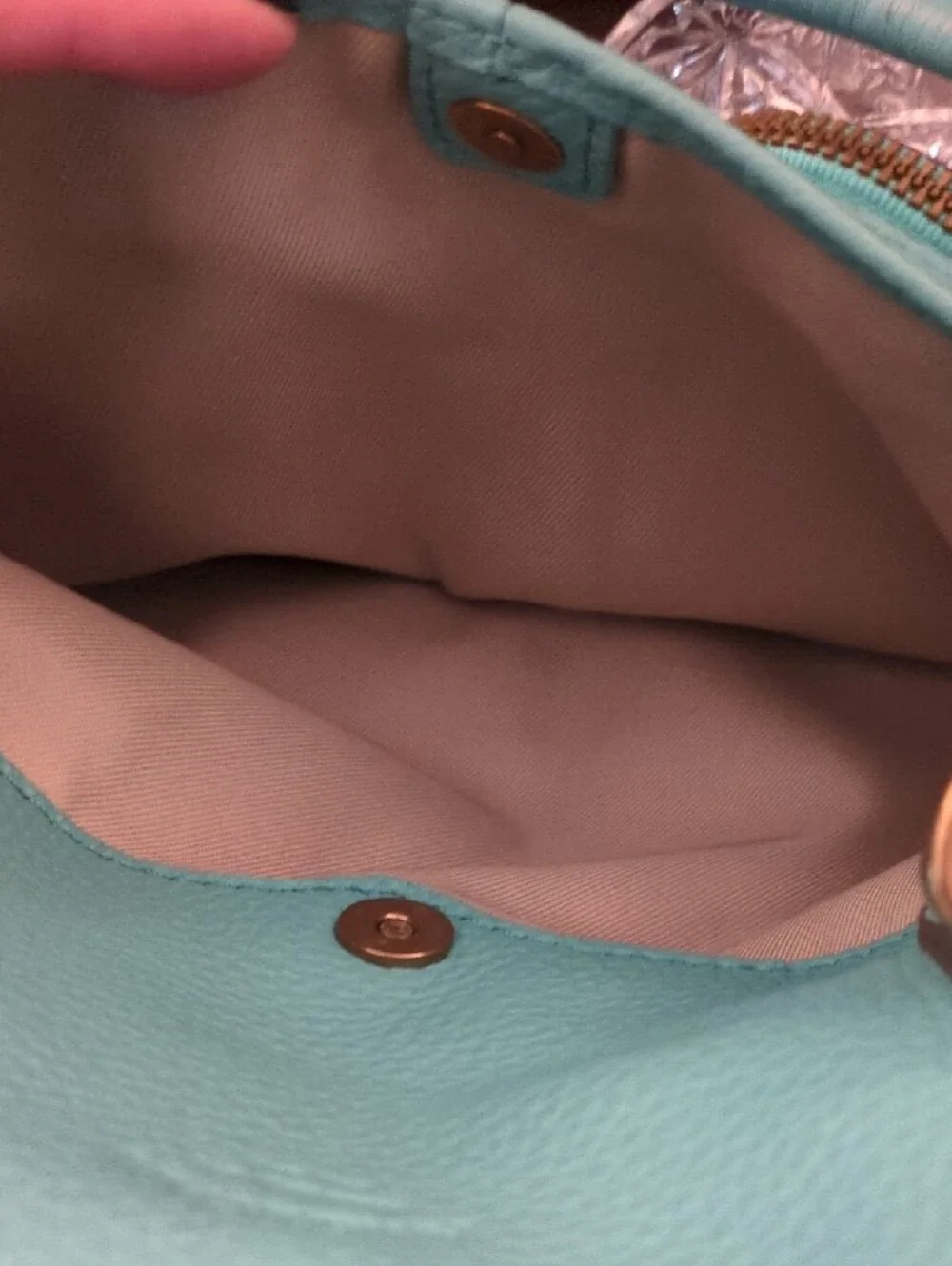 American Leather Co. stylish teal