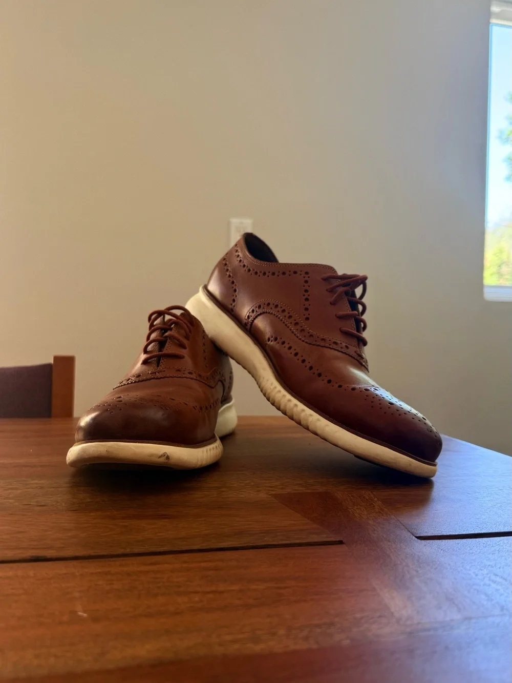 Cole Haan Brown Wing Ox Zerogrand