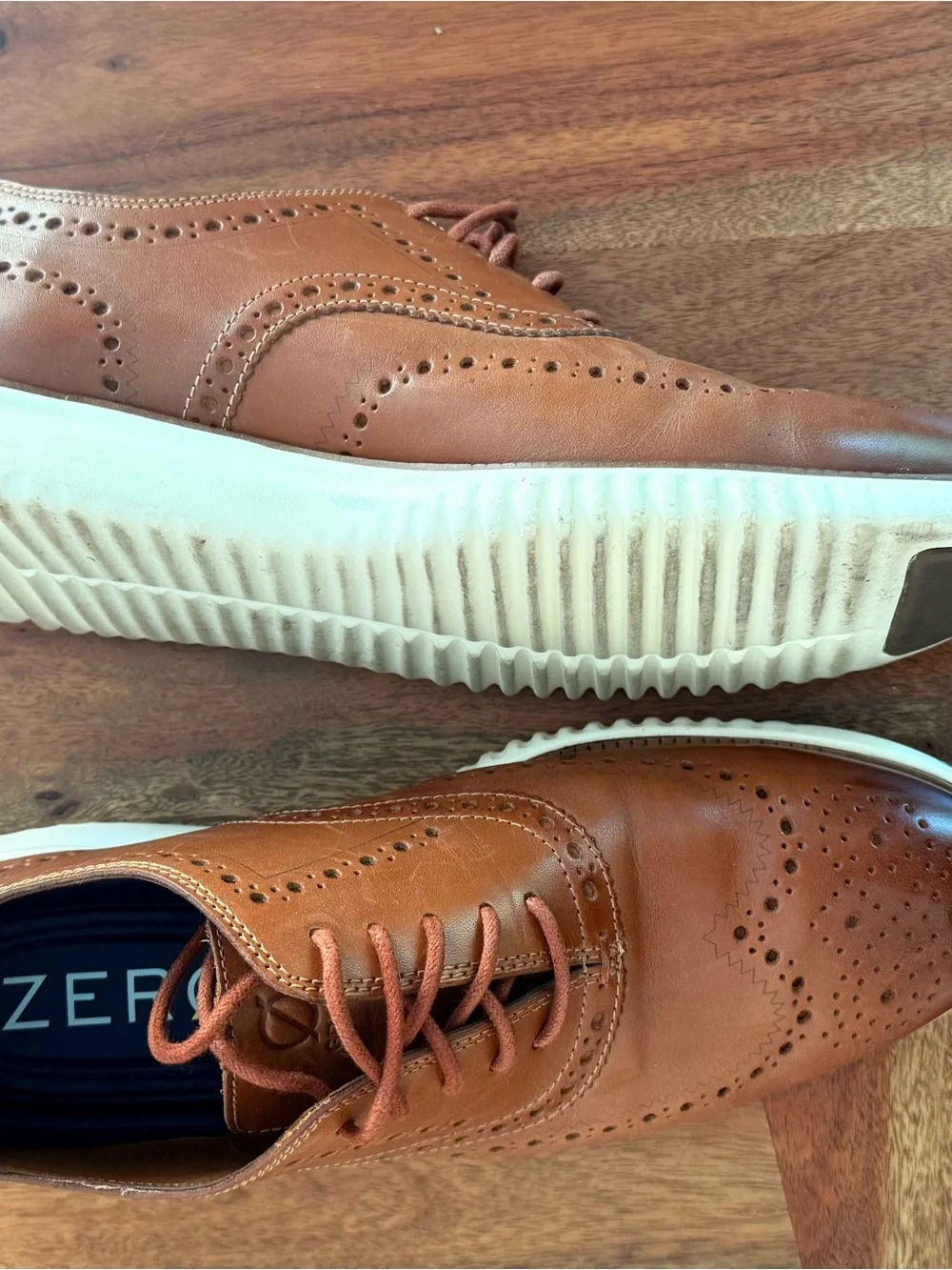 Cole Haan Brown Wing Ox Zerogrand
