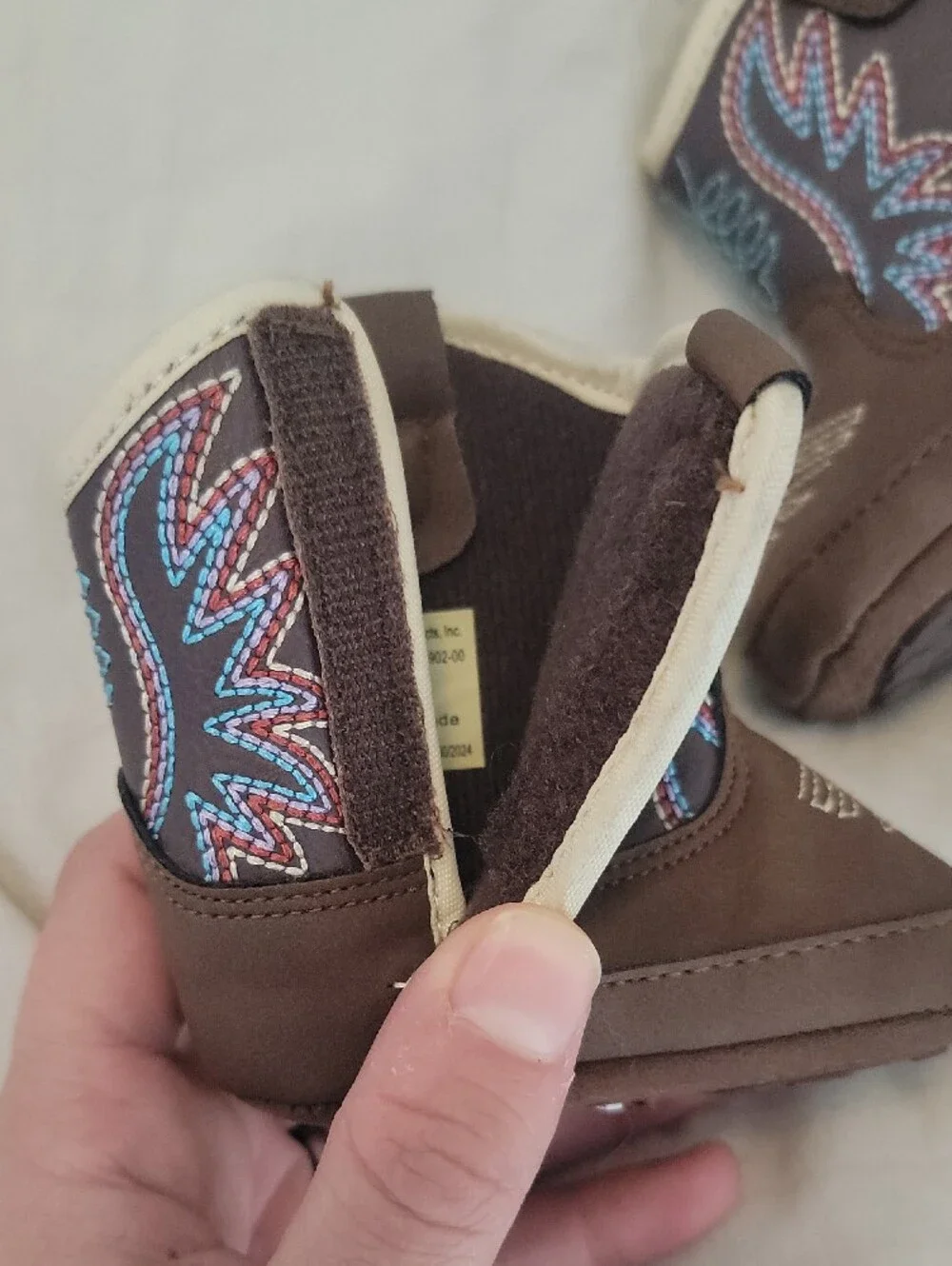 Baby Ariat Briar Embroidered Western Cowboy Cowgirl Boots / baby  booties shoes