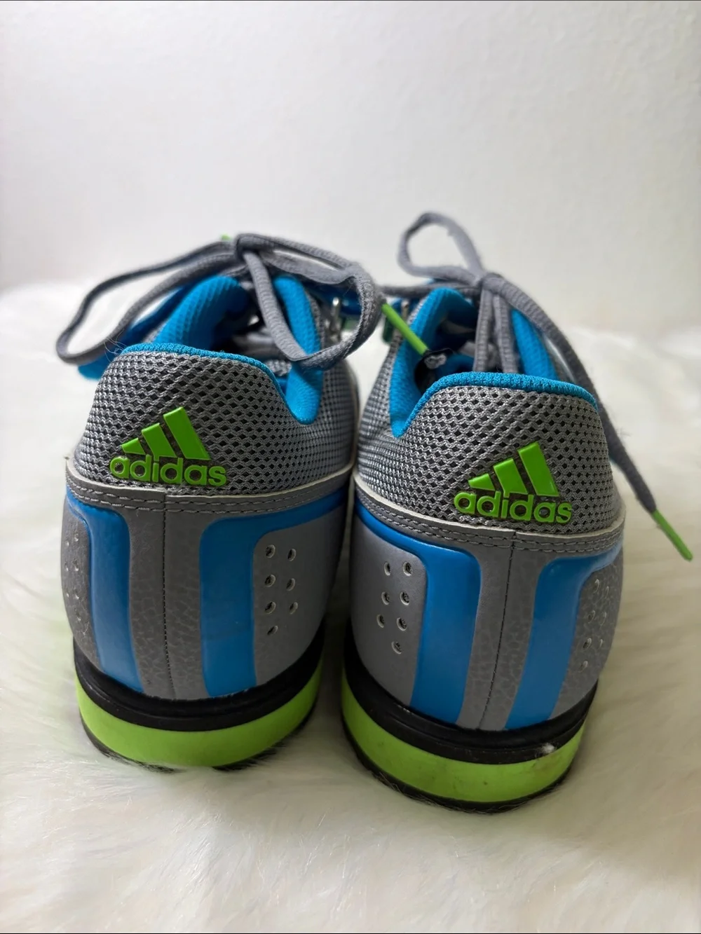 adidas size gray