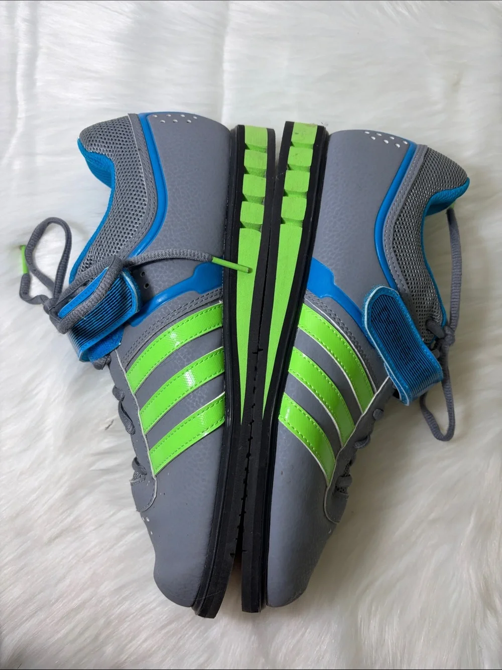 adidas size gray
