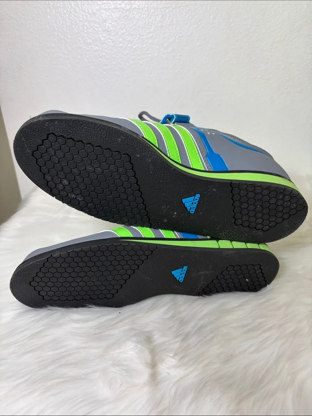 adidas size gray