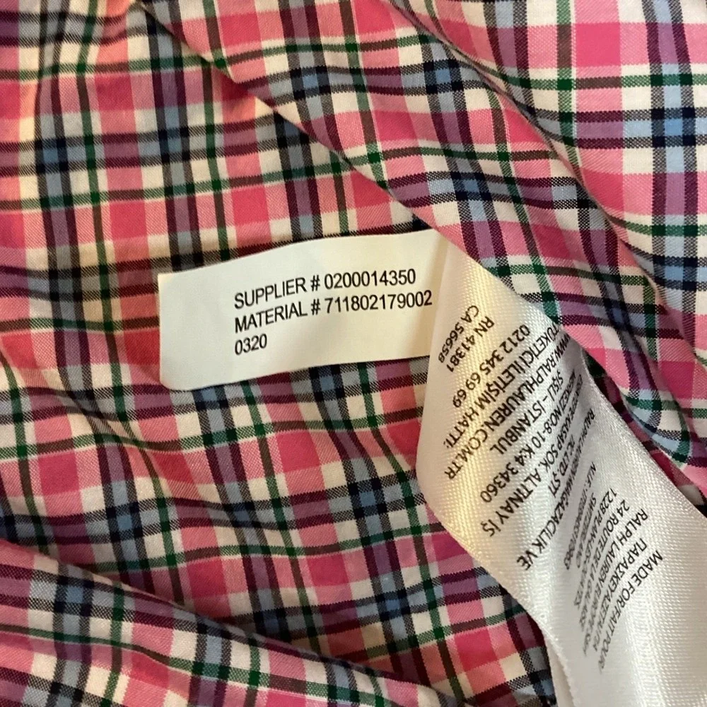 Polo Ralph Lauren length pink