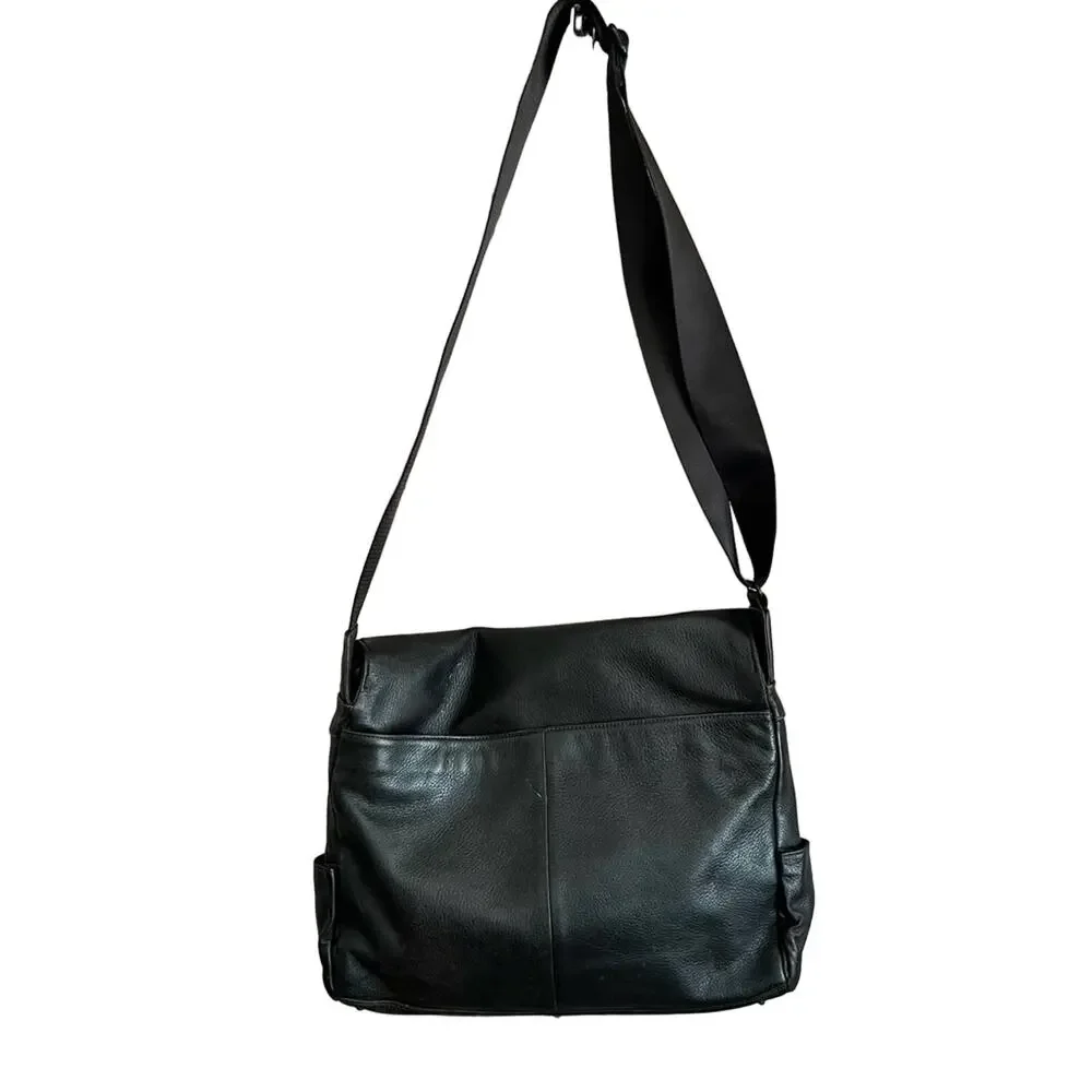 Tumi leather crossbody