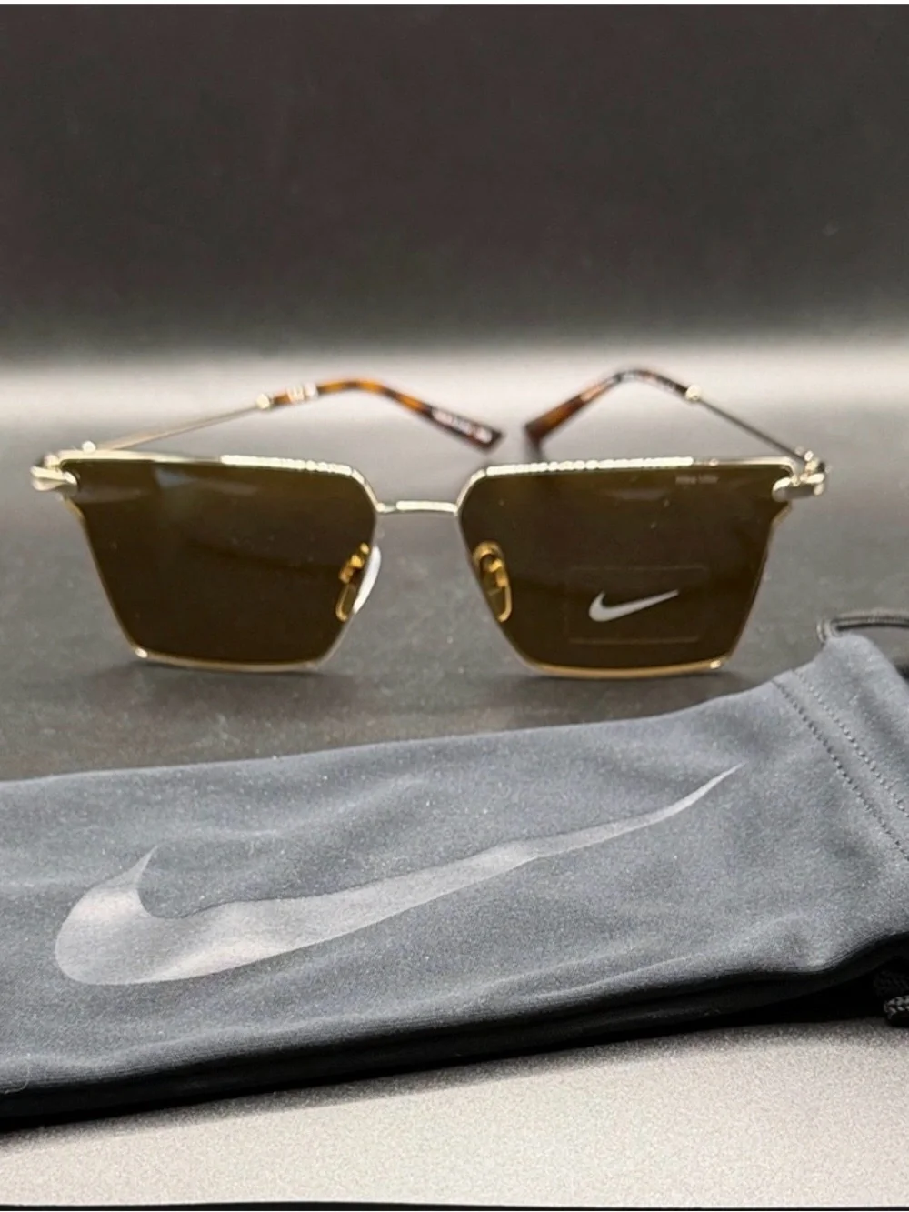 Nike gold rims