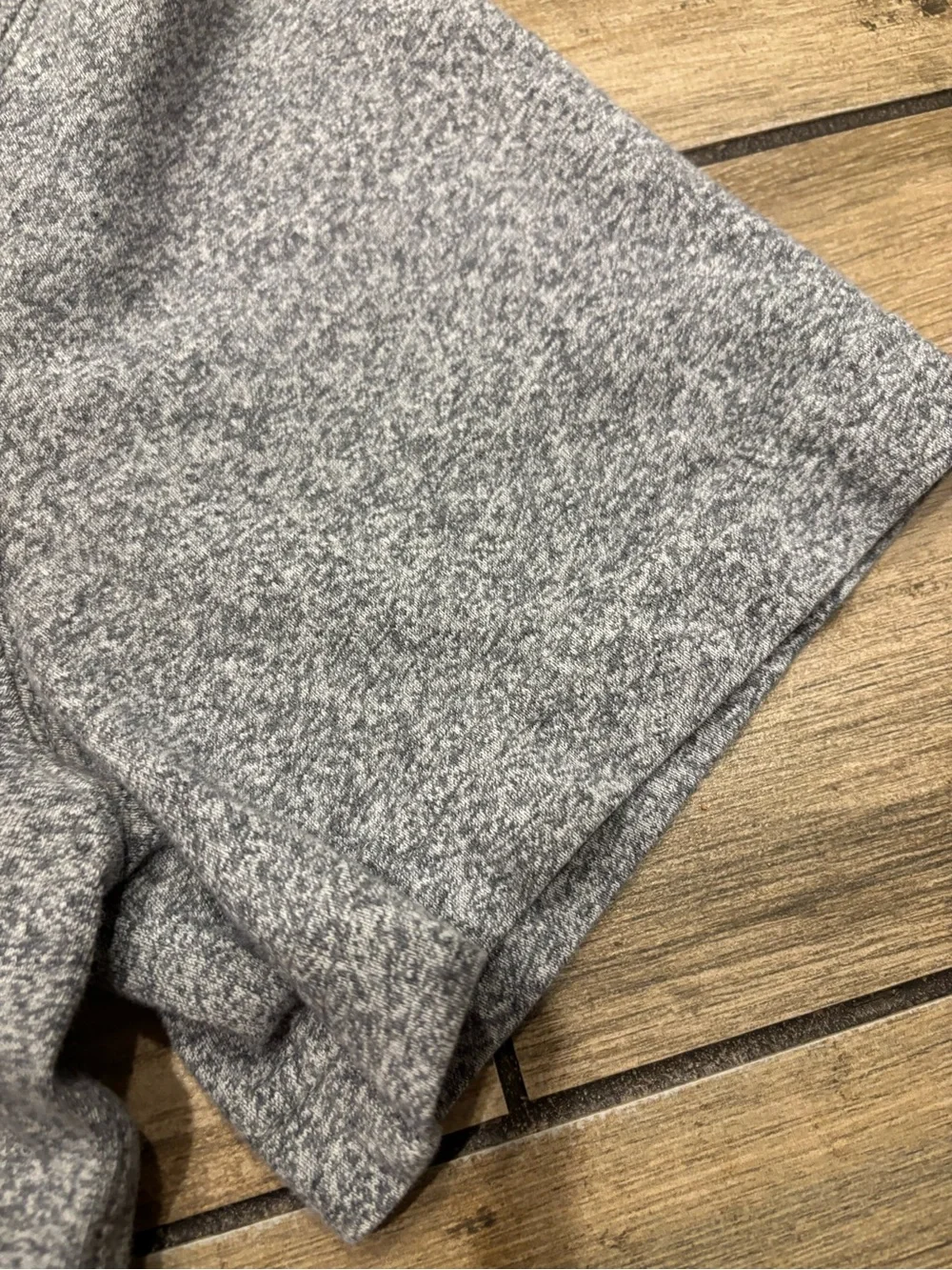 J Crew Heather Gray Short Sleeve Crewneck Pocket T-Shirt Size L Minimalist