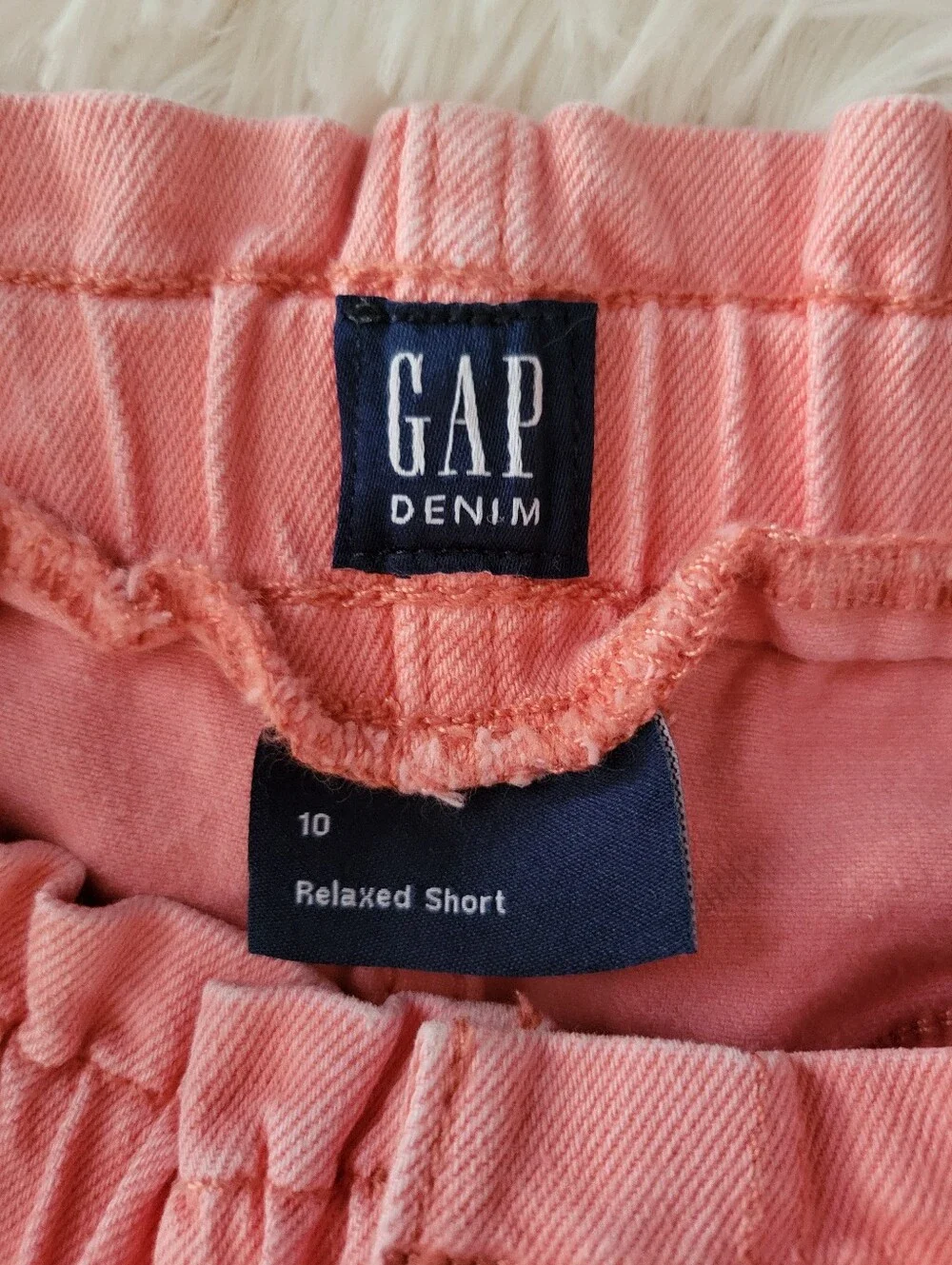 GAP button denim measurements