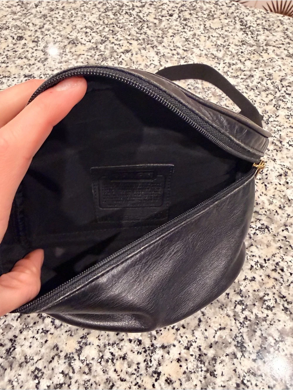 Coach compact fanny
