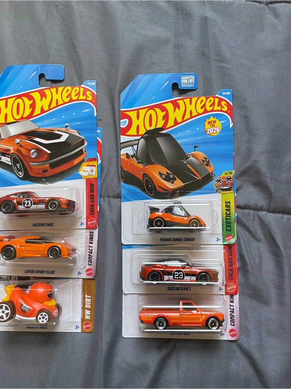Hot Wheels set nine