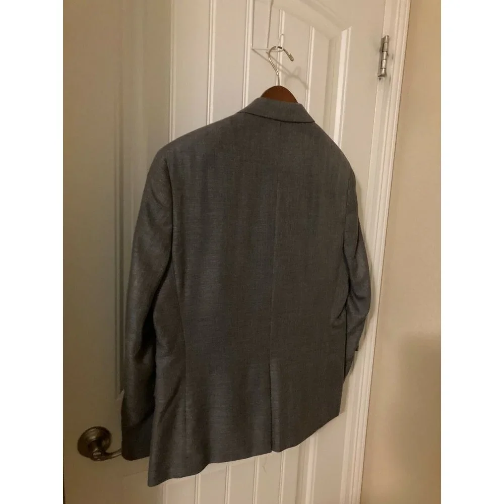 Ralph Lauren Lauren Gray Men's Two Button Blazer 42S Polyester Classic