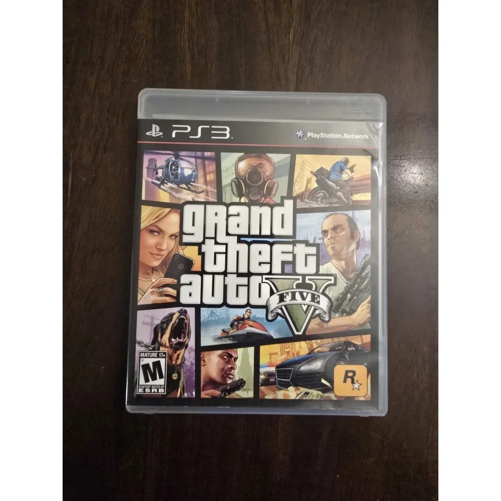 Sony PlayStation 3 PS3 - Grand Theft Auto V 5 GTA V - Complete w/ Manual & Map