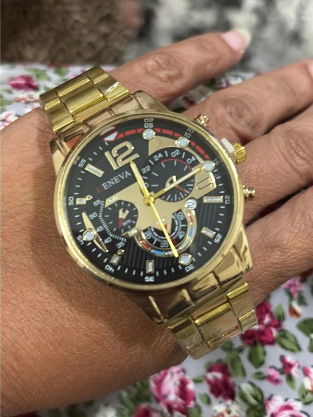 Geneva gold tone