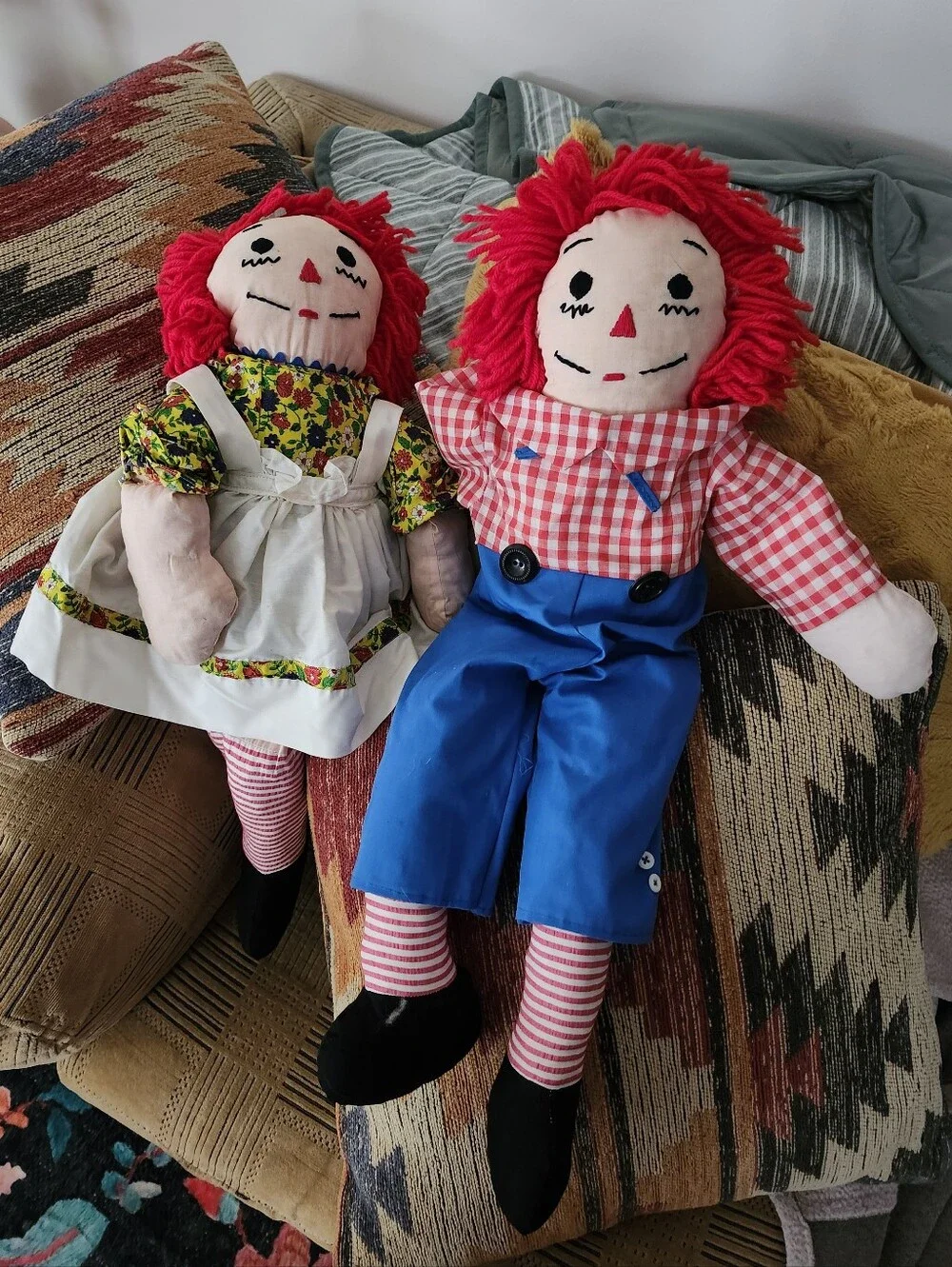 Raggedy Ann and Andy Dolls
