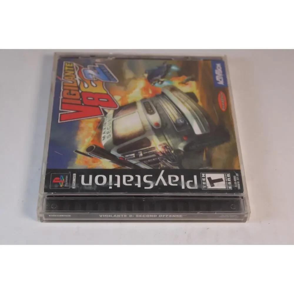 Vigilante 8 2nd Offense (Sony PlayStation 1, 1998 PS1) Complete Tested