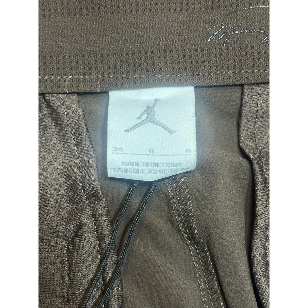 Nike Jordan Sport Brown Comfort Cargo Golf Pants Men's Sz 34 (HQ8490-237)