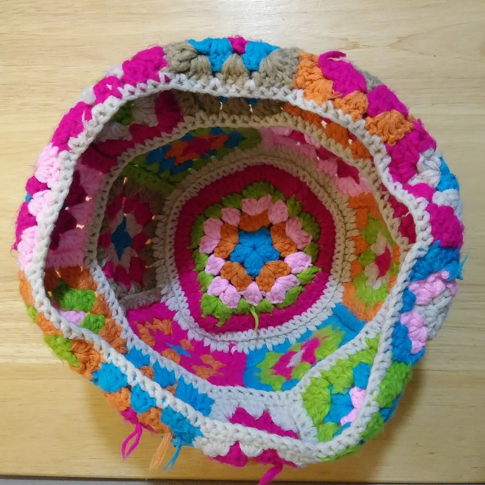 Handmade granny square